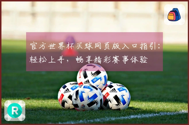 官方世界杯买球网页版入口指引：轻松上手，畅享精彩赛事体验