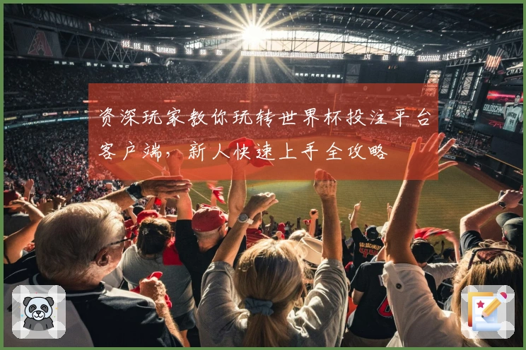 资深玩家教你玩转世界杯投注平台客户端，新人快速上手全攻略